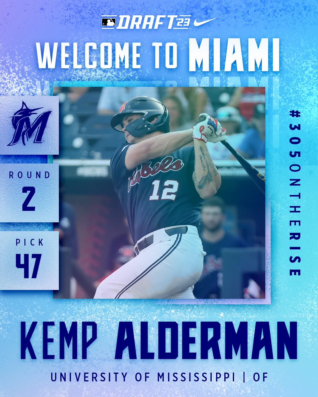 Kemp Alderman, Miami Marlins