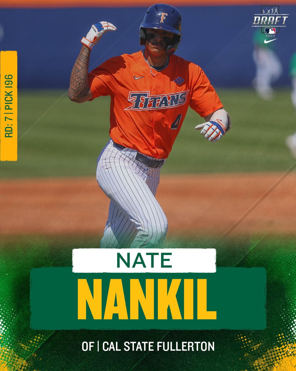Nate Nankil, Oakland A's